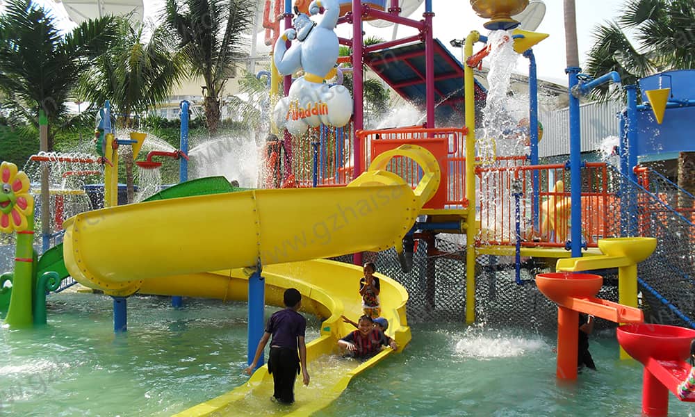 马来西亚吉隆坡water-world儿童滑梯